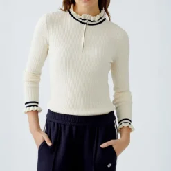 OUI 91938 Jumper in Off White