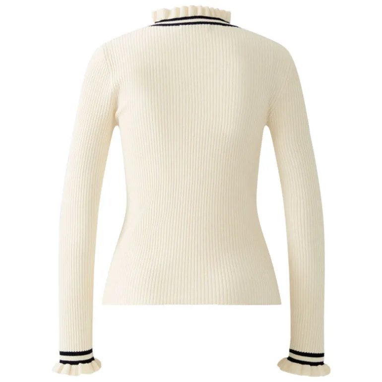 OUI 91938 Jumper in Off White
