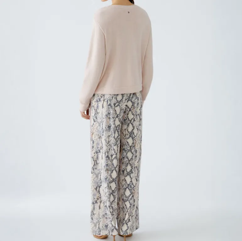OUI 91878 Jumper in Peach Whip
