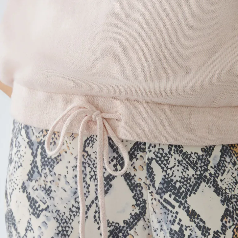 OUI 91878 Jumper in Peach Whip