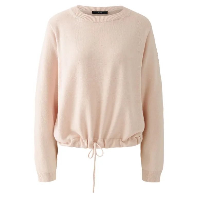 OUI 91878 Jumper in Peach Whip