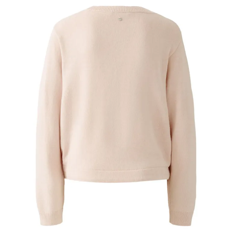 OUI 91878 Jumper in Peach Whip