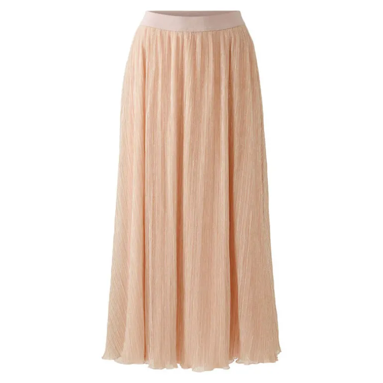 OUI 92422 Maxi Skirt in Rose Copper