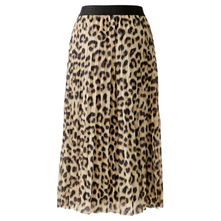 OUI 92426 Skirt in Camel Grey