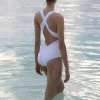 PAIN DE SUCRE Capri Swimsuit in White