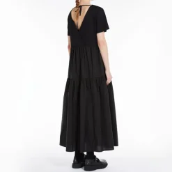 Palmira Jersey Dress in Black | Collen & Clare