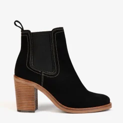 Paloma Rociera Suede Boots in Black | Collen & Clare