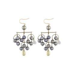 P.Diamond Earrings in Oilslick | Collen and Clare