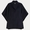 PERSONA BY MARINA RINALDI Perseo Double Faced Wool Cape in Ultramarine