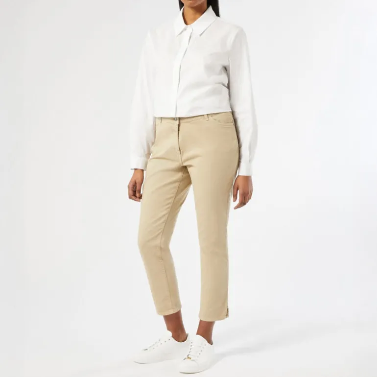PERSONA BY MARINA RINALDI Edolo Skinny Jeans in Sand