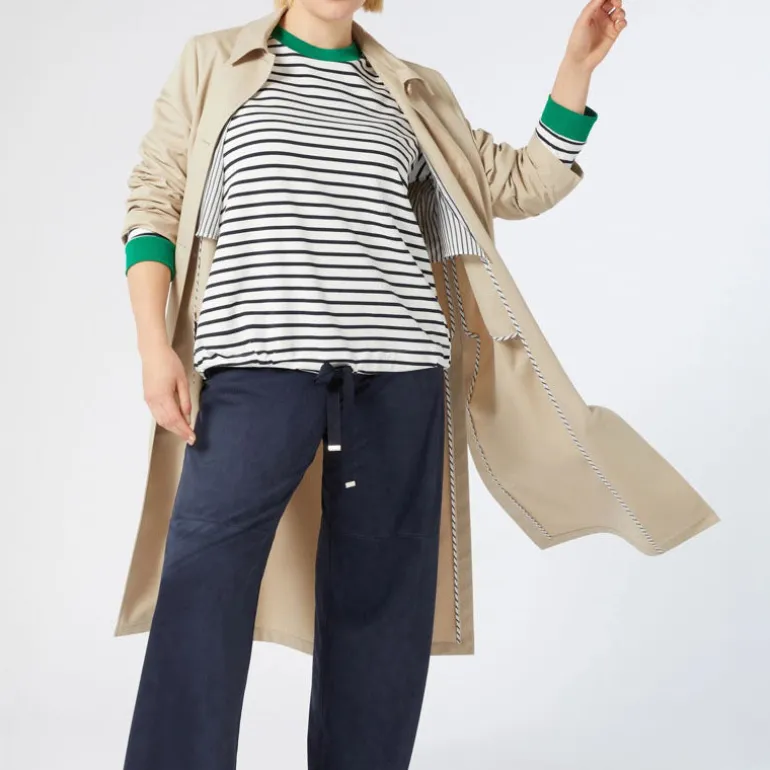 PERSONA BY MARINA RINALDI Gatto Coat in Sand