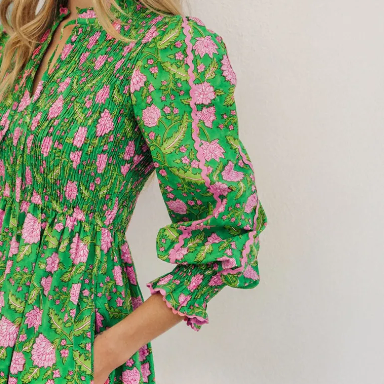 PINK CITY PRINTS Izzy Dress in Amazonia Jungle