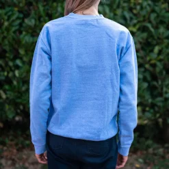 RAINBOW COLOURS Southwold Sweatshirt in Powder Blue