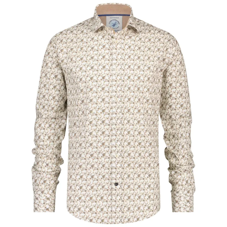 Reels Shirt in Off White | Collen & Clare