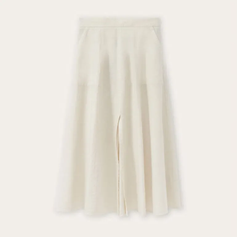 ROSSO35 Easy Skirt in Ivory