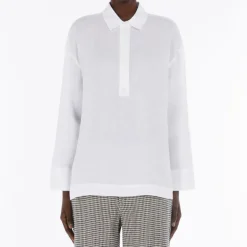 S MAXMARA Varese Shirt in Optical White