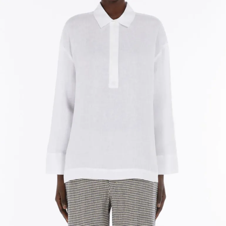 S MAXMARA Varese Shirt in Optical White