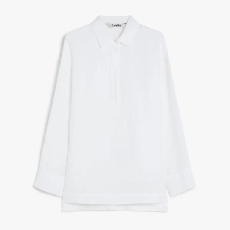 S MAXMARA Varese Shirt in Optical White