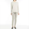 S MaxMara Verona Sweater in Pearl Grey
