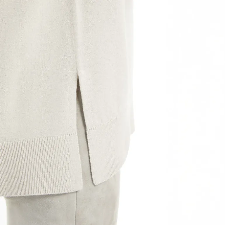 S MaxMara Verona Sweater in Pearl Grey