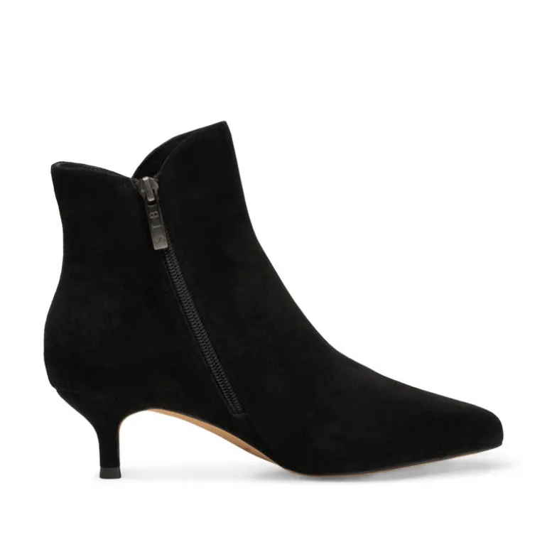 Saga Zip Shoe Boots in Black | Collen and Clare