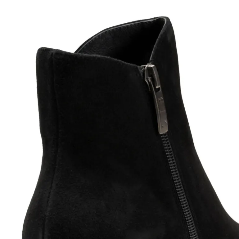Saga Zip Shoe Boots in Black | Collen and Clare
