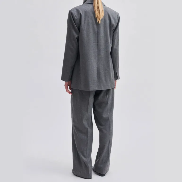 Second Female Holsye Blazer in Grey Melange | Collen & Clare