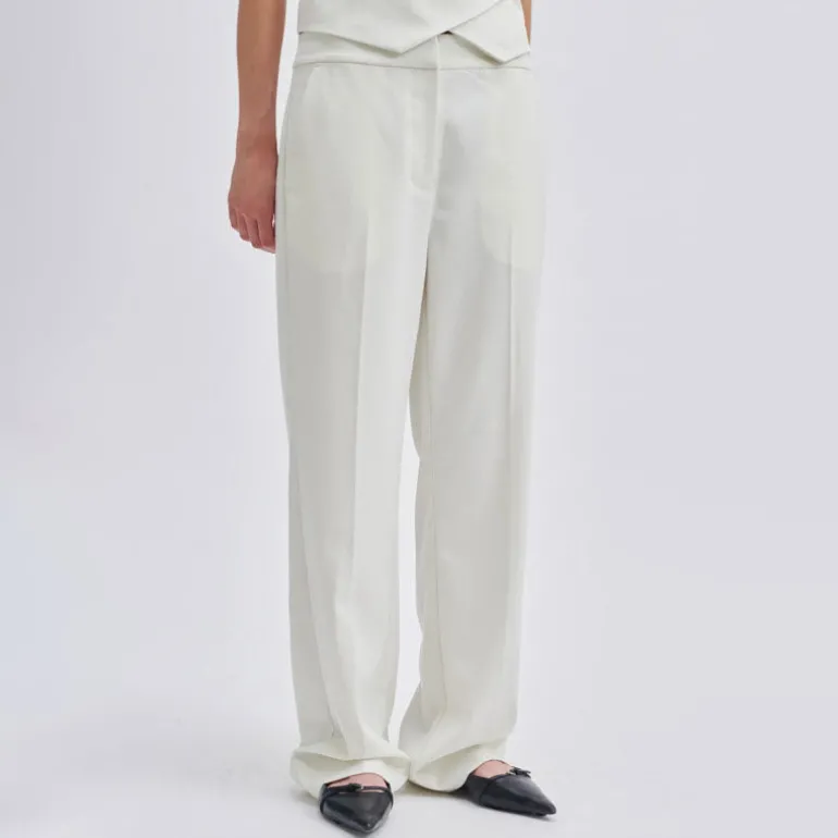 Second Female Kaleem Suit Trousers in Vaporous White
