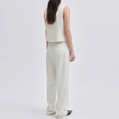 Second Female Kaleem Suit Trousers in Vaporous White