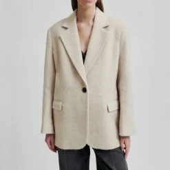 Second Female Sera Blazer in Beige Melange