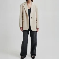 Second Female Sera Blazer in Beige Melange