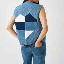 SEVENTY & MOCHI Aria Vest in Rodeo Vintage