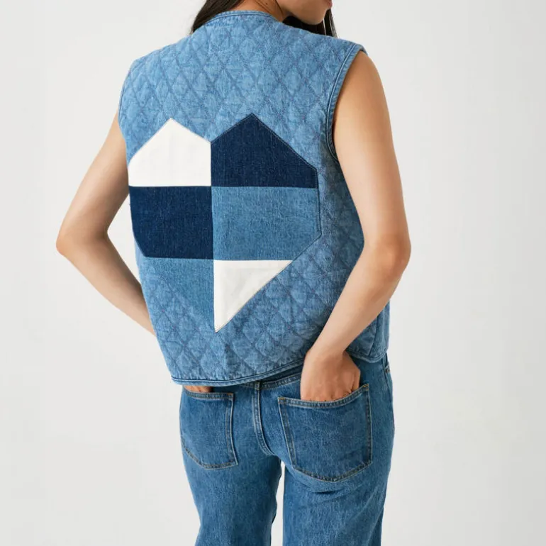 SEVENTY & MOCHI Aria Vest in Rodeo Vintage