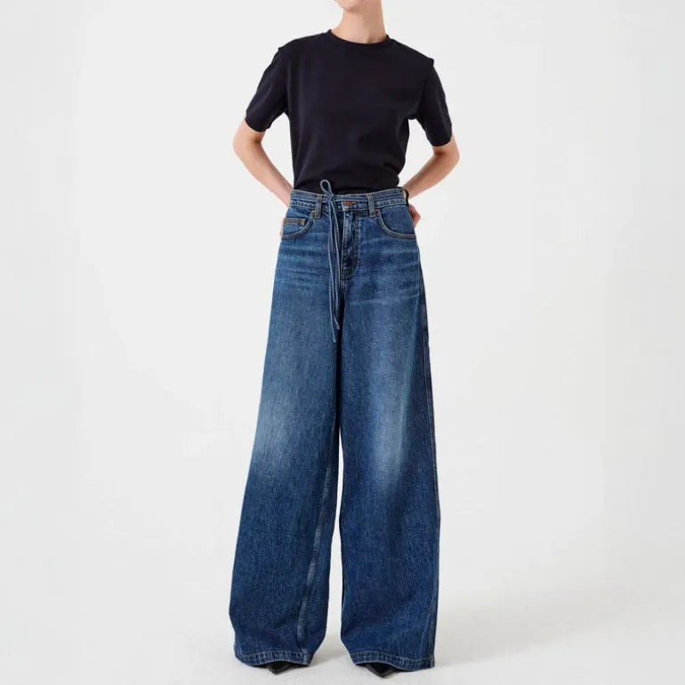 SEVENTY & MOCHI Bay Jean 32" in Idaho Vintage
