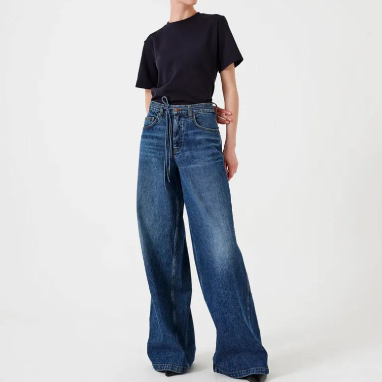 SEVENTY & MOCHI Bay Jean 32" in Idaho Vintage