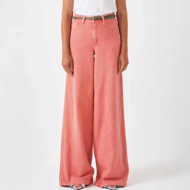 SEVENTY & MOCHI Dear Bay Jean in Mineral Red