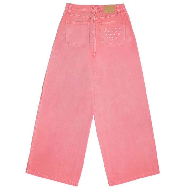 SEVENTY & MOCHI Dear Bay Jean in Mineral Red