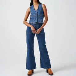 SEVENTY & MOCHI Queenie Jeans in Voyager Vintage