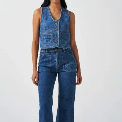 SEVENTY & MOCHI Queenie Jeans in Voyager Vintage