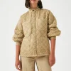SEVENTY & MOCHI Quilted Pablo Jacket in Desert Sand