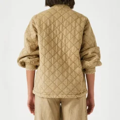 SEVENTY & MOCHI Quilted Pablo Jacket in Desert Sand