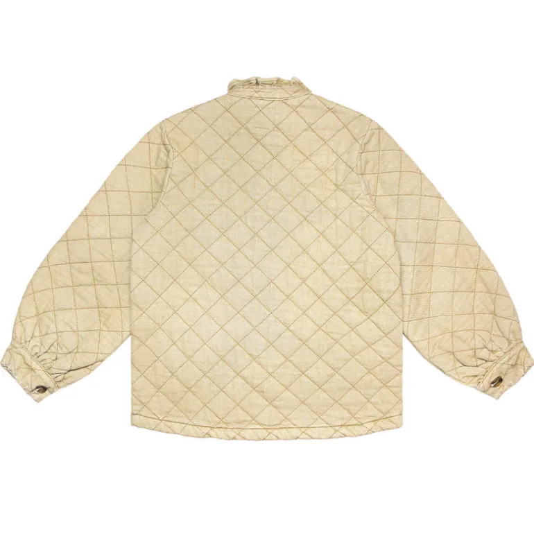 SEVENTY & MOCHI Quilted Pablo Jacket in Desert Sand
