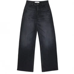Seventy and Mochi Elodie Full Length Jean in Vintage Black