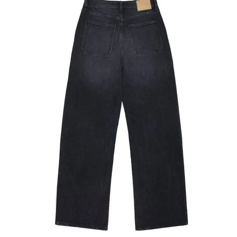 Seventy and Mochi Elodie Full Length Jean in Vintage Black