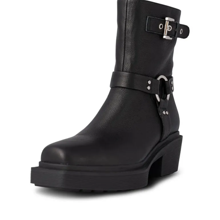 Shoe The Bear Amina Biker Boots in Black