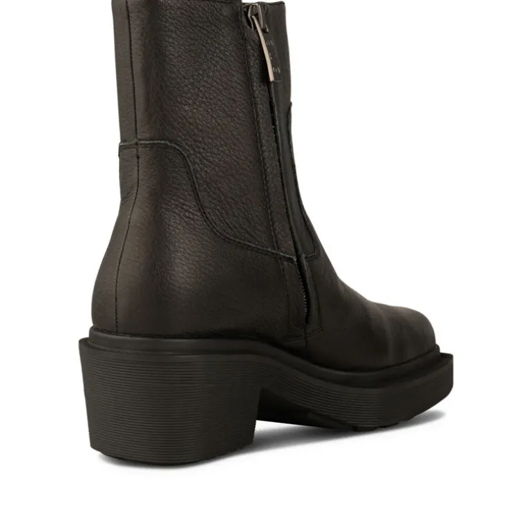 Shoe The Bear Amina Leather Boots in Black