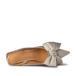 Shoe The Bear Karla Slingback in Grey/Silver