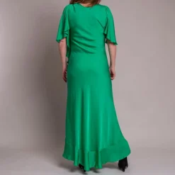 Silk95five Arizona Dress in Colony Green