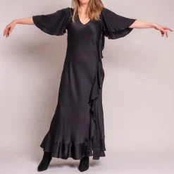 Silk95five Arizona Dress in Noir