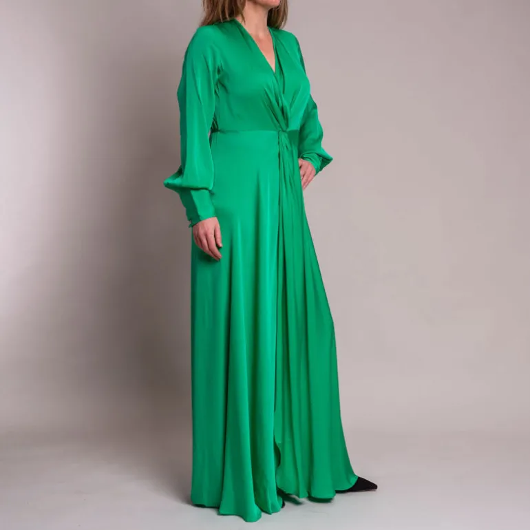 Silk95five Palm Beach Club Dress in Colony Green